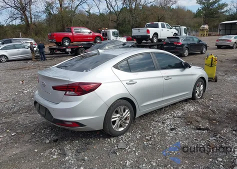 2019 Hyundai Elantra Sel from USA, damaged, VIN 5NPD84LF8KH470025